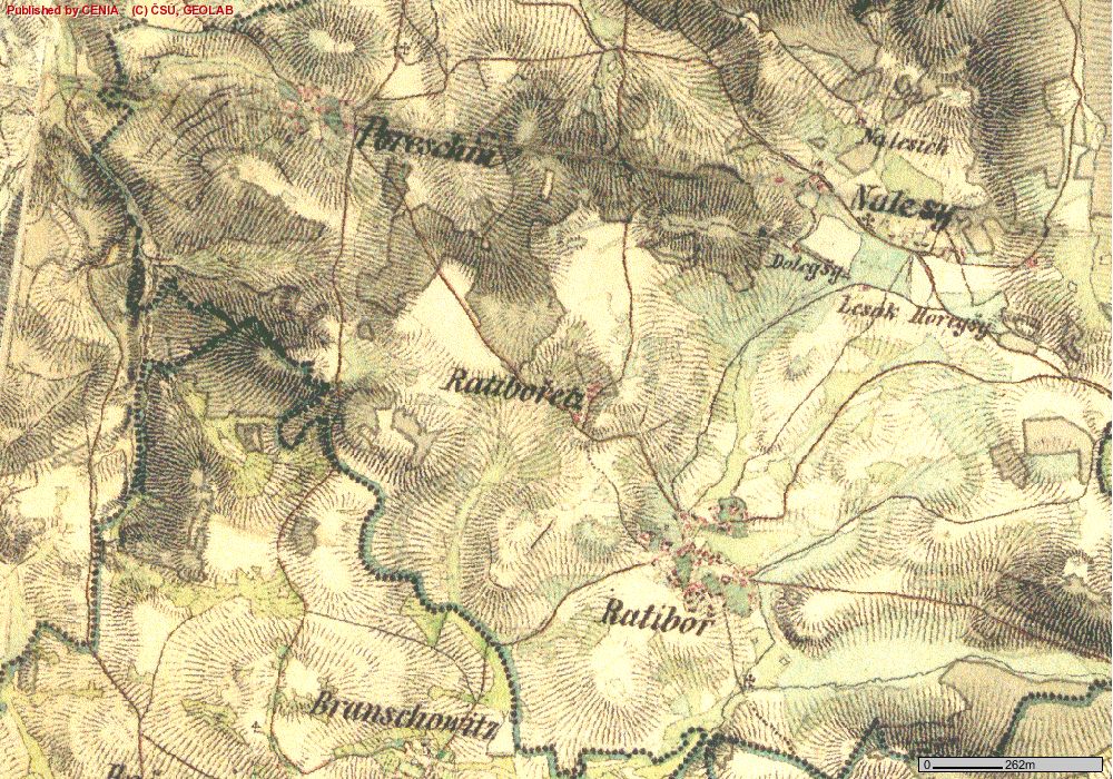 Ratiboec - II. vojensk mapovn